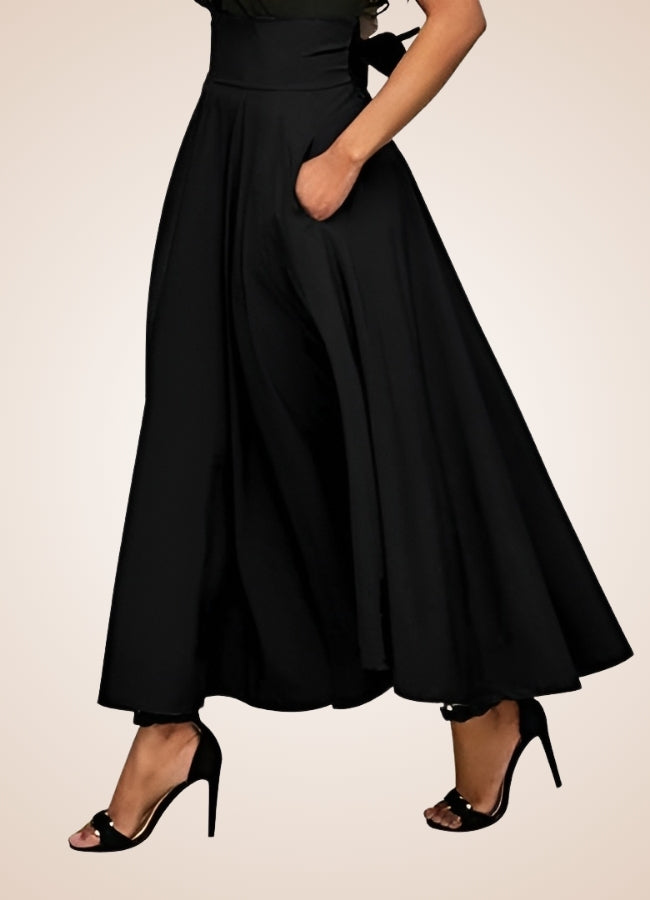 Steampunk Vintage Skirt Black / L steampunk-vintage-skirt-black