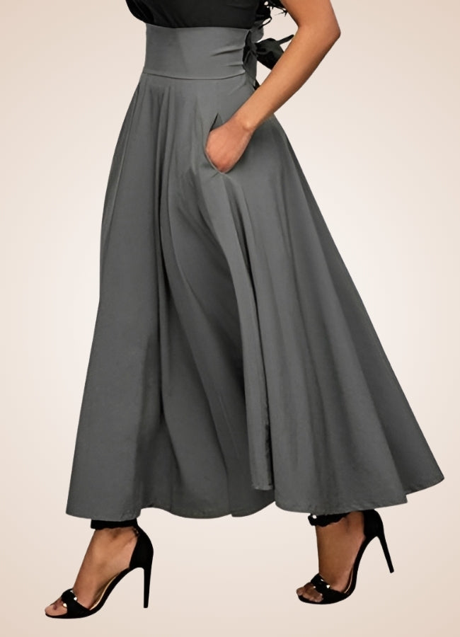 Steampunk Vintage Skirt Gray / L steampunk-vintage-skirt-gray