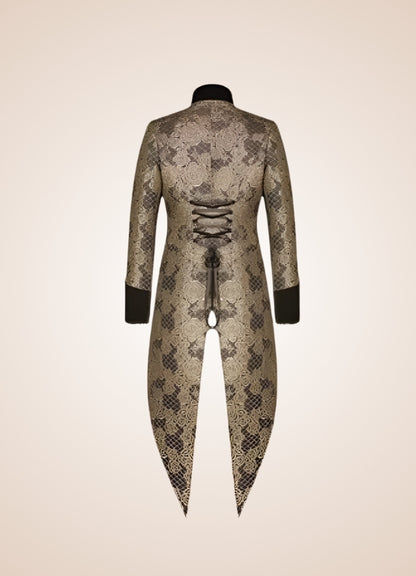 Steampunk Vintage Tailcoat Gold / 4XL steampunk-vintage-tailcoat-gold