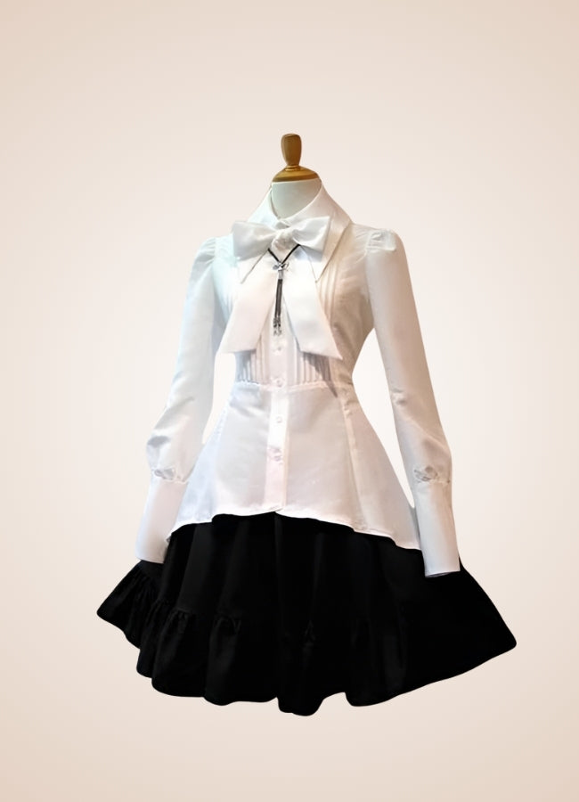 Victorian Gothic Lolita Dress White / 4XL victorian-gothic-lolita-dress-white