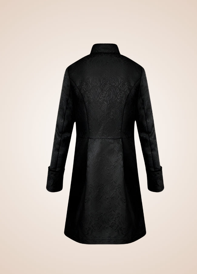 Victorian Steampunk Coat Black / 2XL victorian-steampunk-coat-black