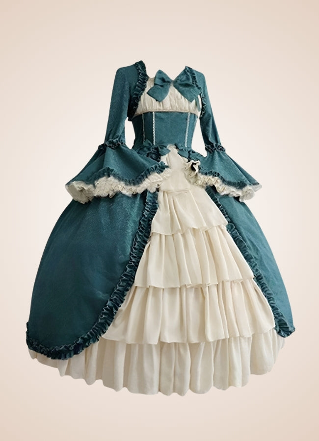 Vintage Victorian Ruffled Steampunk Dress Steampunk Outfit Vintage Victorian Ruffled Steampunk Dress Steampunk Outfit