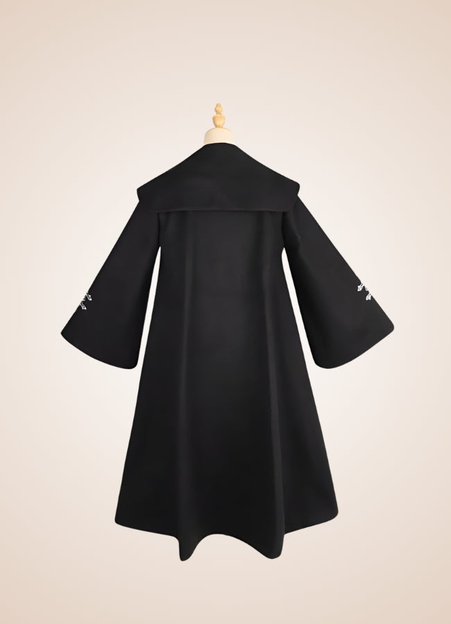 Women's Gothic Lolita Coat Black / M womens-gothic-lolita-coat-black