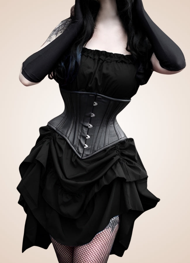 Women's Pirate Corset Dress Black / XL womens-pirate-corset-dress-black