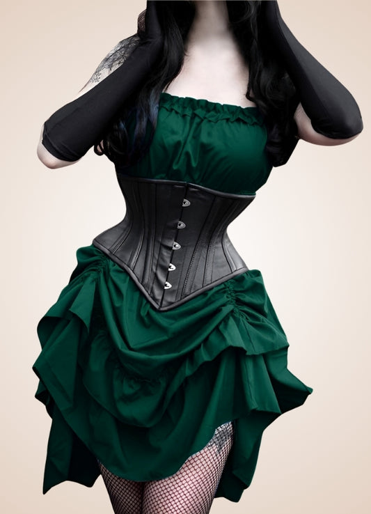 Women's Pirate Corset Dress Green / XL womens-pirate-corset-dress-green