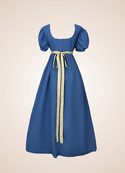 Women's Steampunk Victorian Chemise Dark Blue / XL womens-steampunk-victorian-chemise-dark-blue